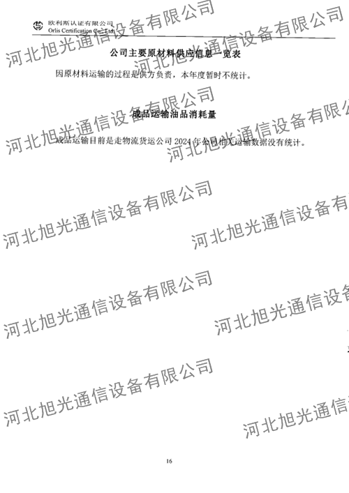 溫室氣體核查報告